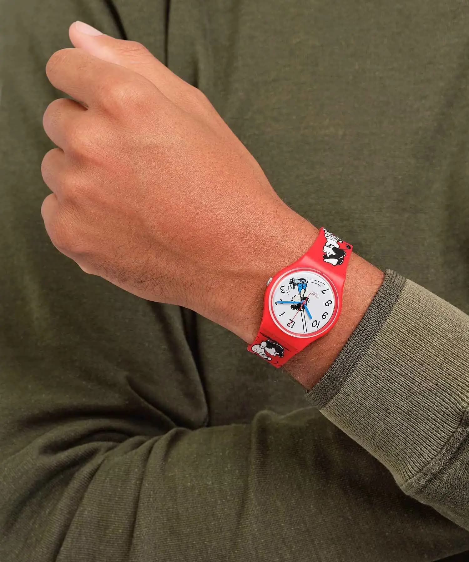 ساعت مچی مردانه و زنانه اصل سواچ (swatch) مدل SO28Z106 — تصویر ۴