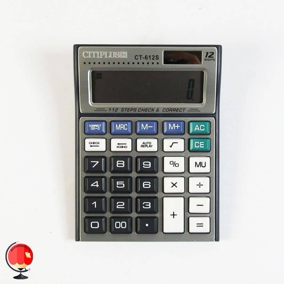 ماشین حساب سیتیپلاس CT-612S