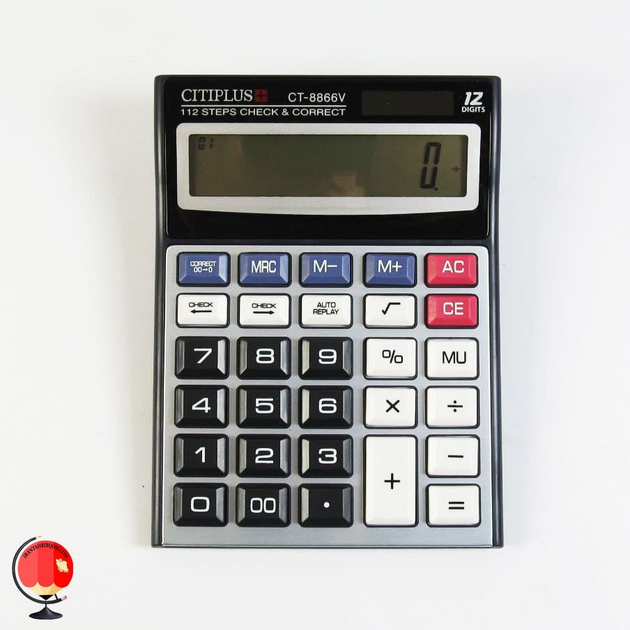 ماشین حساب سیتیپلاس CT-8866V