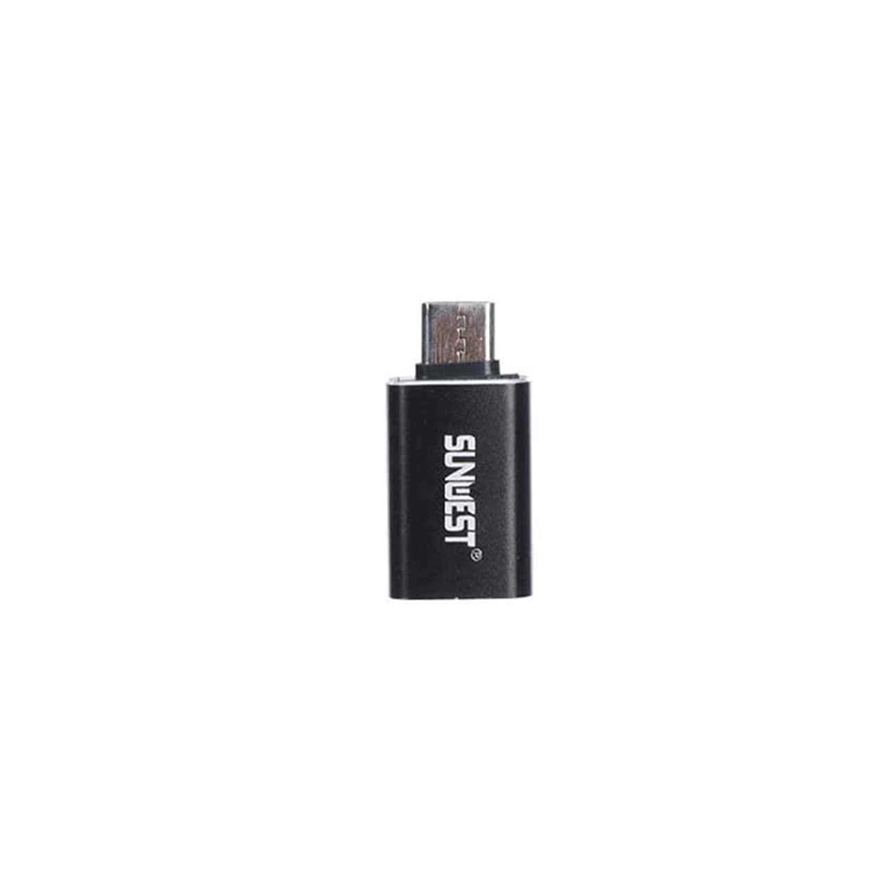 تبدیل SunWest Type-C To USB3.0 مدل OT-120 – مشکی – TCO — تصویر ۲