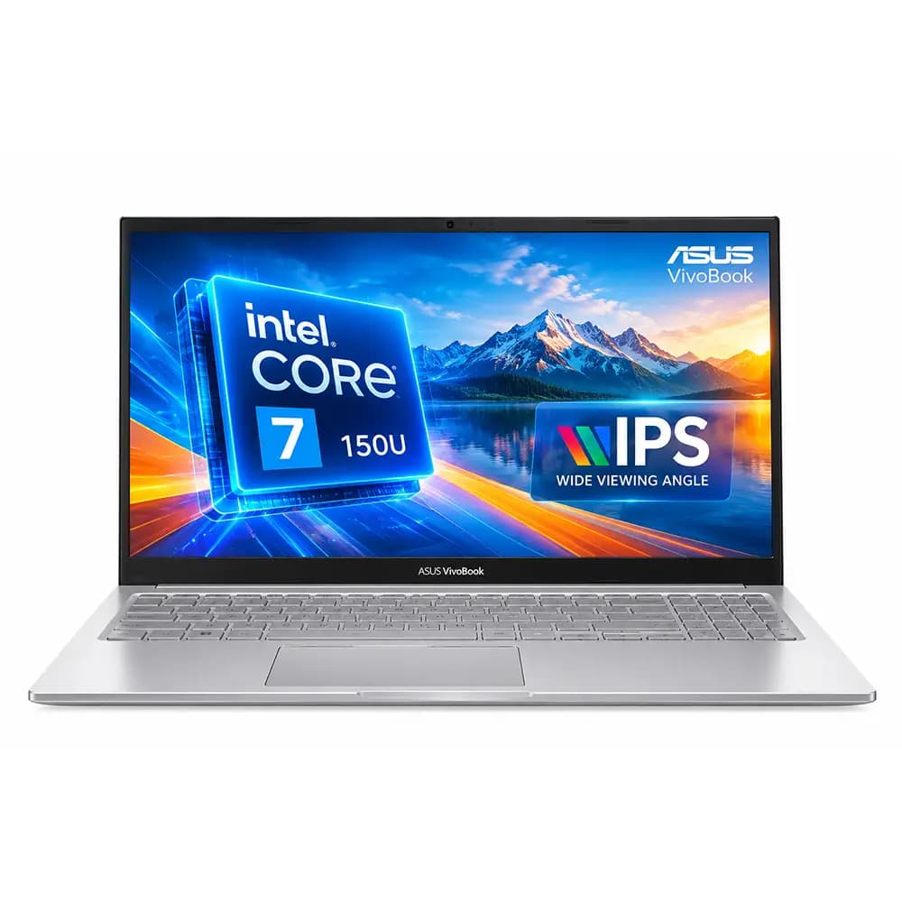 لپ تاپ 15.6 اینچی ایسوس ASUS VivoBook F1504VA Core 7 150U 16GB 512GB intel