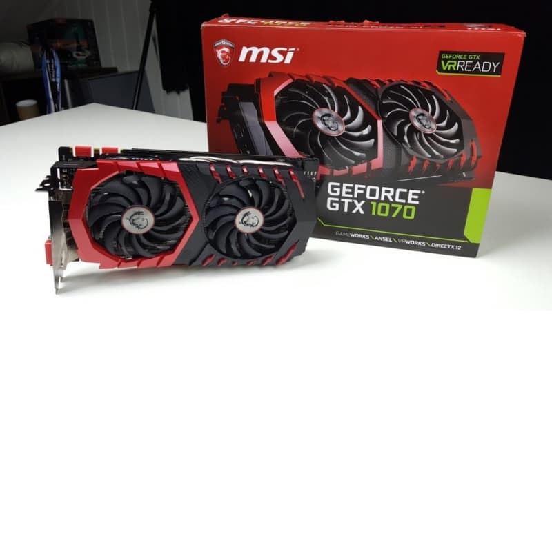 کارت گرافیک MSI GTX 1070 Ti GAMING 8G GDDR5 استوک — تصویر ۲