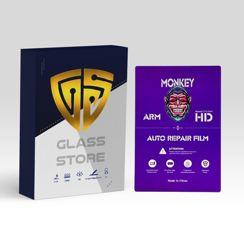 گلس هیدروژلی خودترمیم شفاف مانکی مناسب Wildfire E5 Plus HTC