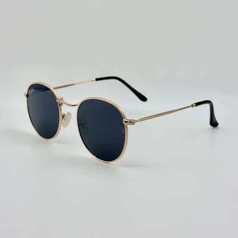 عینک آفتابی ریبن Ray-Ban مدل 3447 گرد کلاسیک راوند متال — تصویر ۲