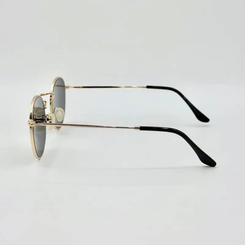 عینک آفتابی ریبن Ray-Ban مدل 3447 گرد کلاسیک راوند متال — تصویر ۶