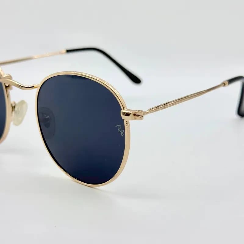 عینک آفتابی ریبن Ray-Ban مدل 3447 گرد کلاسیک راوند متال — تصویر ۳