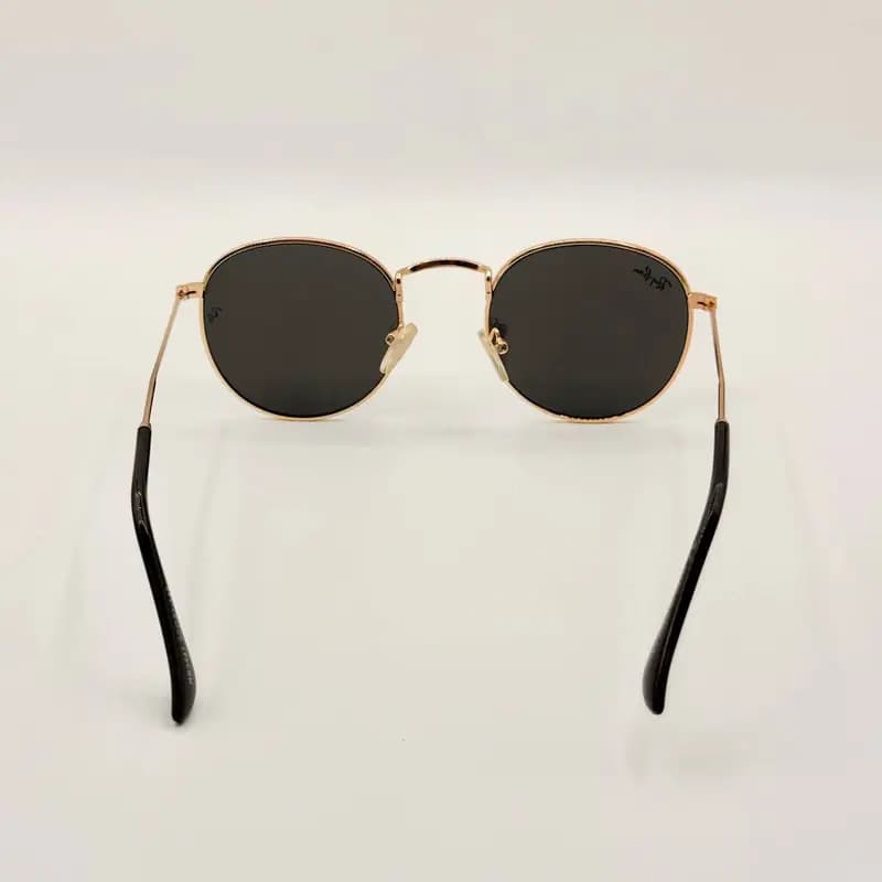عینک آفتابی ریبن Ray-Ban مدل 3447 گرد کلاسیک راوند متال — تصویر ۵