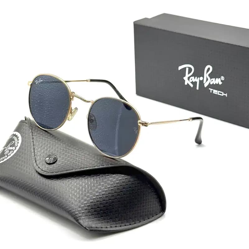 عینک آفتابی ریبن Ray-Ban مدل 3447 گرد کلاسیک راوند متال
