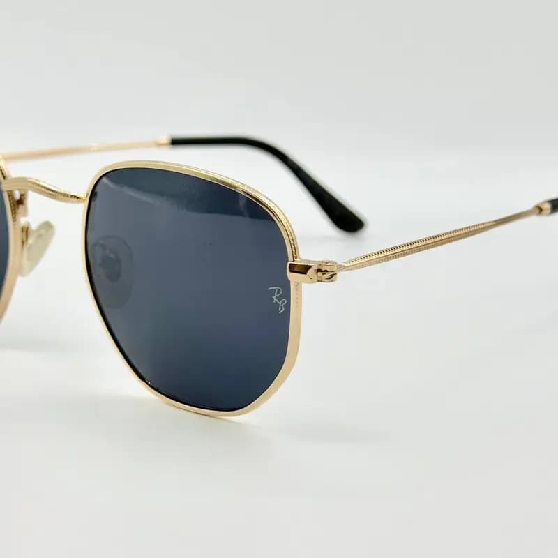 عینک آفتابی ریبن Ray-Ban مدل a2300 چند ضلعی متال — تصویر ۶