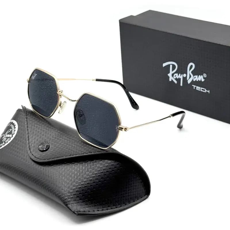 عینک آفتابی ریبن Ray-Ban مدل 3556 ۶ ضلعی چند ضلعی