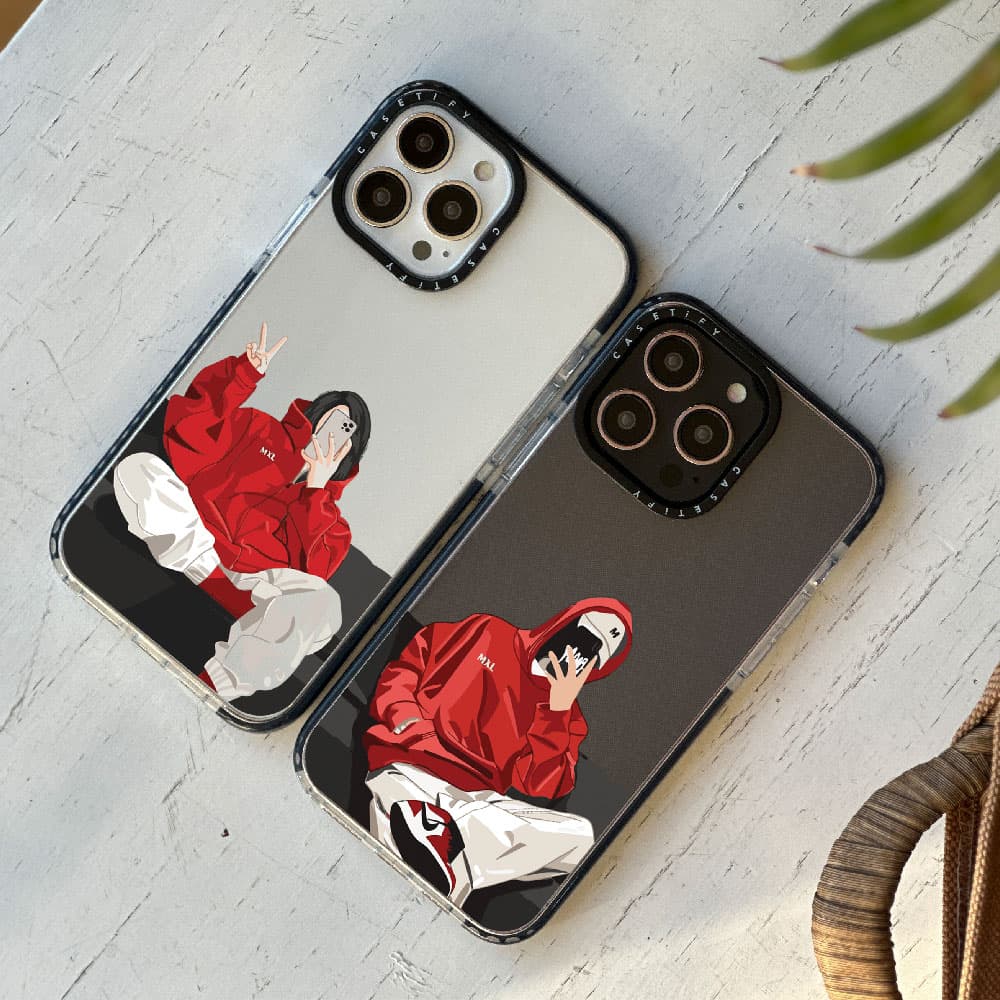 قاب شفاف چاپی سفارشی (کد 0359) مدل red couple مناسب برای گوشی موبایل شیائومی ردمی Xiaomi Redmi Note 8 / Note 8 Pro / Note 9 / Note 9S / Note 9 Pro / Note 10 Pro / Note 10 Pro Max / Note 11S / Note 11