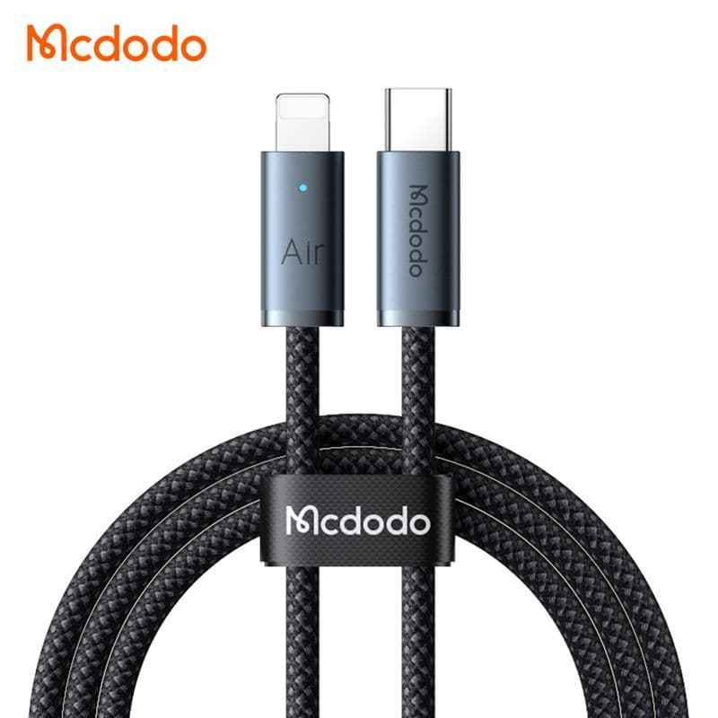 کابل شارژ تایپ سی به لایتنینگ 36 وات مک دودو MCDODO CA-7781 طول 180 سانتی‌متر