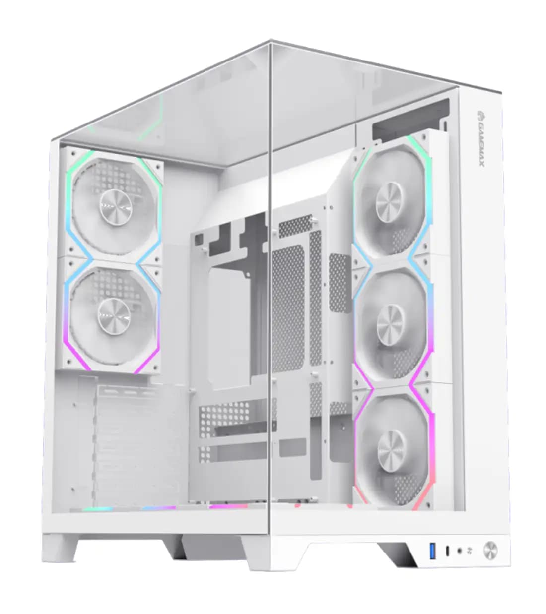 کیس گیمینگ گیم مکس GAMEMAX INFINITY PRO WHITE