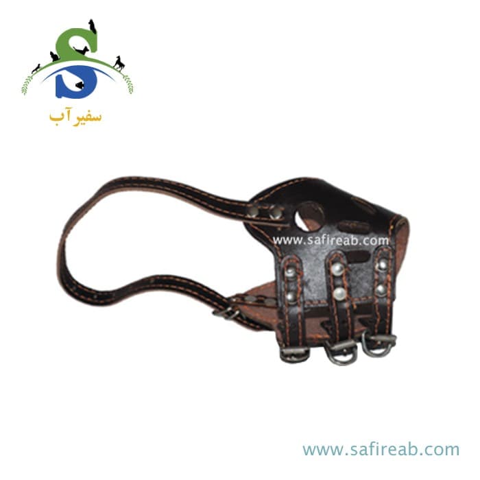پوزه بند چرمی سگ (سایز S) چانگ لیر