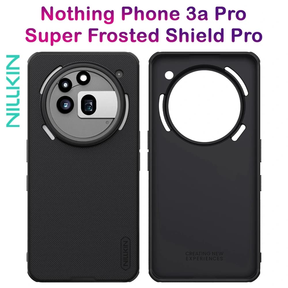 قاب ضد ضربه Nothing Phone 3a Pro مارک نیلکین مدل Super Frosted Shield Pro