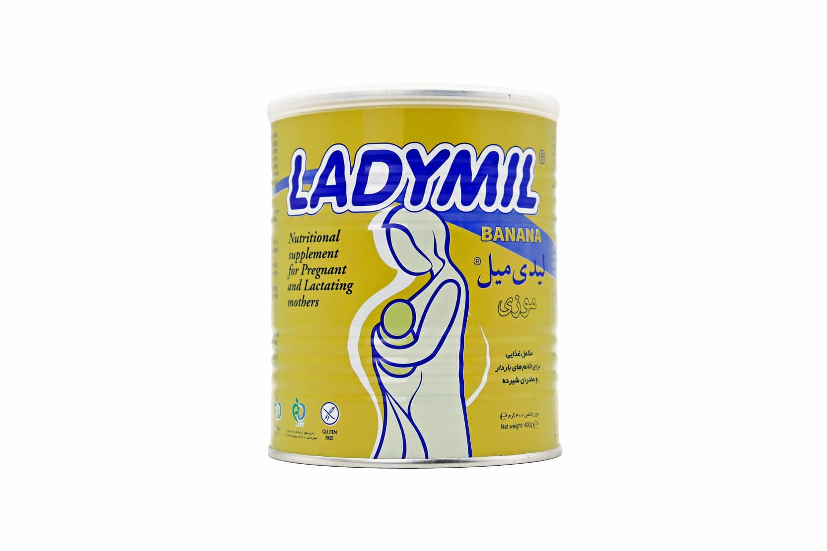 پودر لیدی میل فاسکا مخصوص خانم های باردار و شیرده 400 گرم