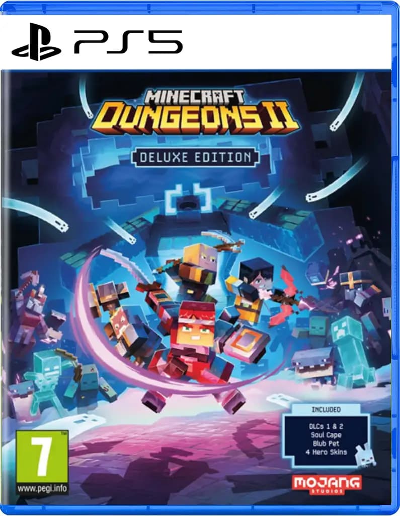 بازی MINECRAFT Dungeons 2 نسخه دلوکس برای PS5
