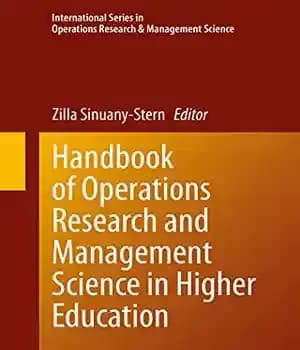 دانلود کتاب Handbook of Operations Research and Management Science in Higher Education