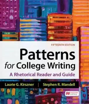 دانلود کتاب Patterns for College Writing : A Rhetorical Reader and Guide