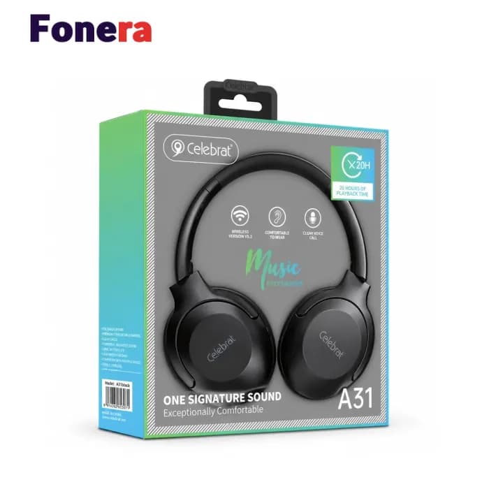 هدفون بلوتوثی سلبریت مدل A31 — تصویر ۴