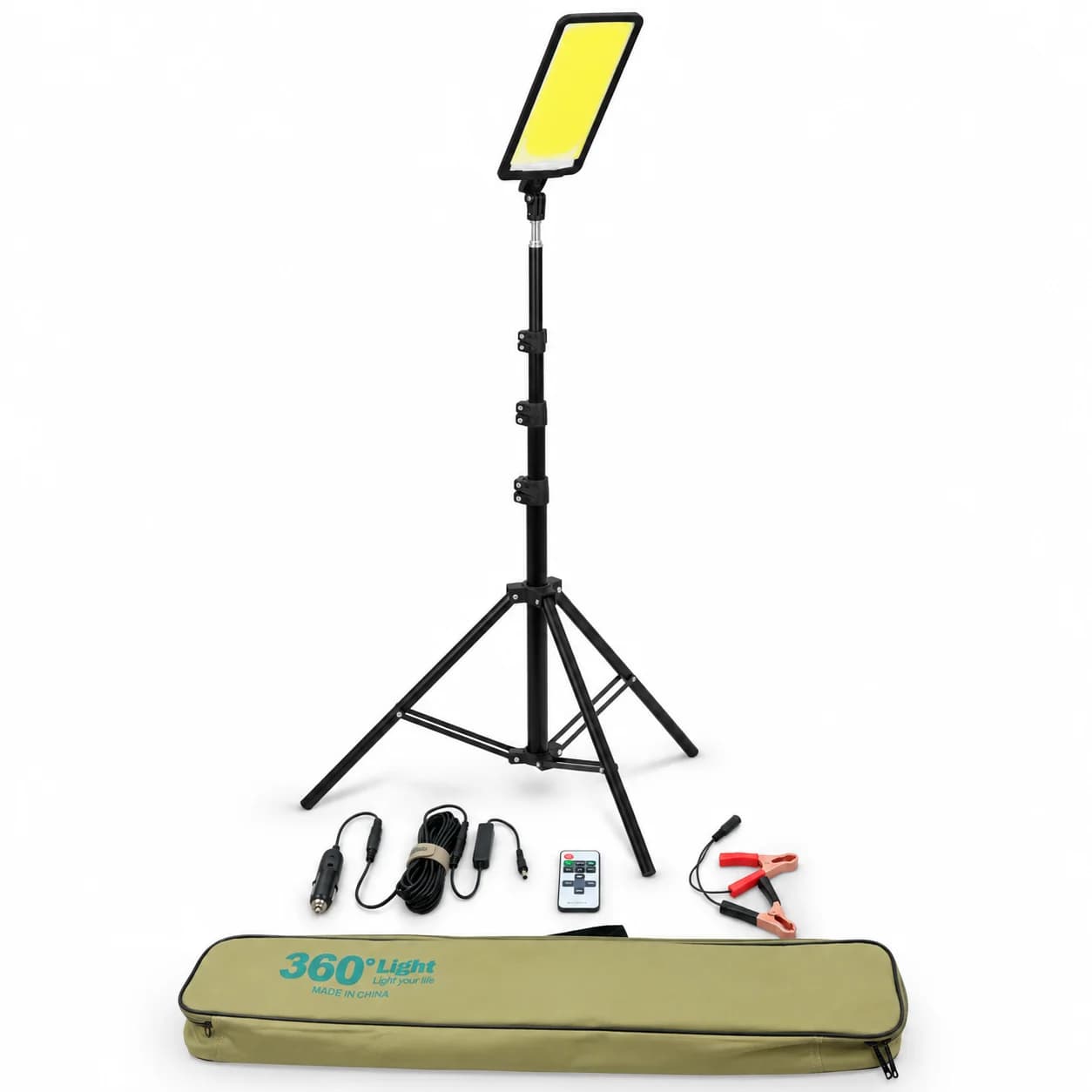 فیش لایت 360 با سه پایه مدل FR-20 COB RF