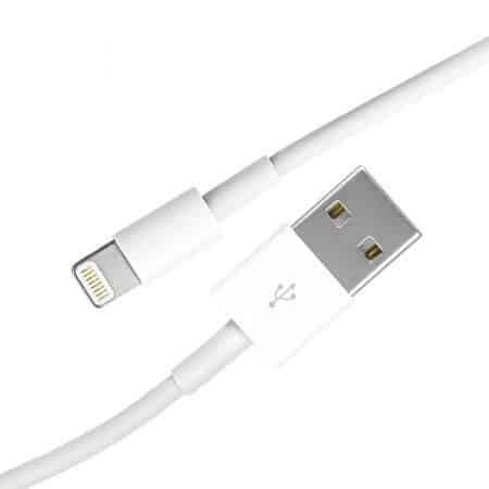 کابل تبدیل USB A به لایتنینگ اپل آیفون کپی — تصویر ۳