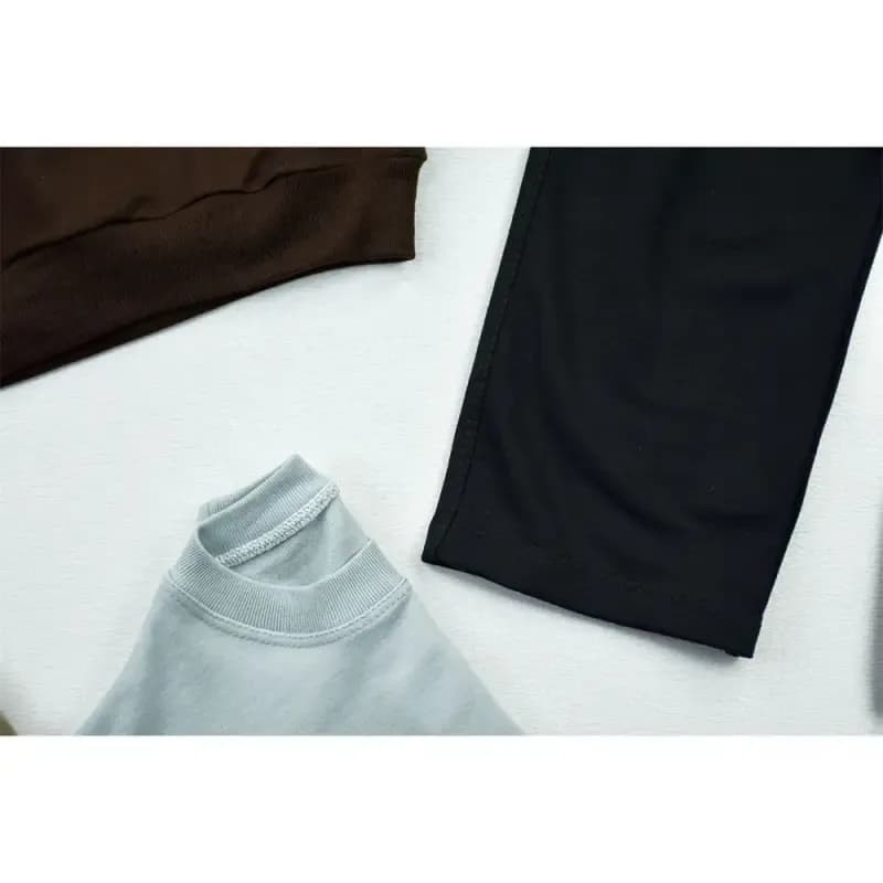 بلوز و شلوار پسرانه طرح CHANEL پنبه ای — تصویر ۳