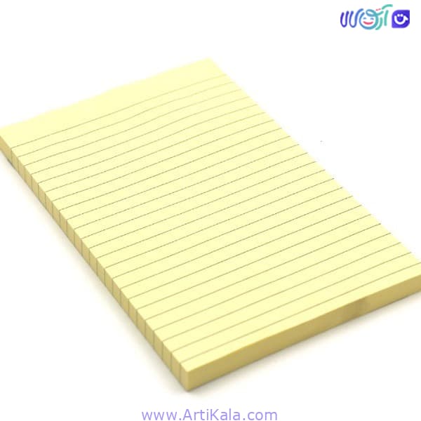 کاغذ یادداشت چسبی خط دار بزرگ