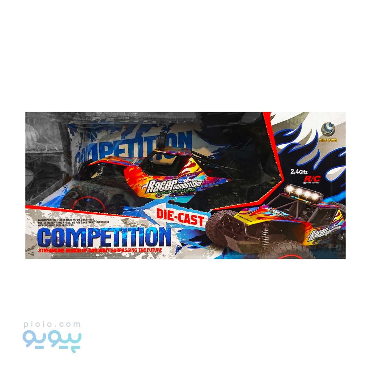 ماشین کنترلی آفرودی مدل DIE-CASTایتم YL-65 عمده وکارتنی