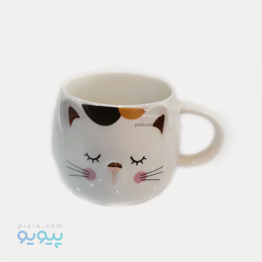ماگ سرامیکی فانتزی طرح گربه عمده و کارتنی
