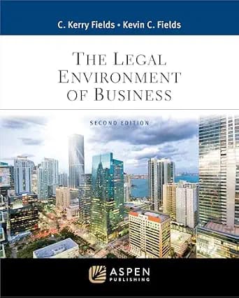 و دانلود نسخه کامل کتاب زبان اصلی The Legal Environment of Business (Business Law Series) PDF | دانلود کتاب خارجی