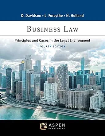 و دانلود نسخه کامل کتاب زبان اصلی Business Law: Principles and Cases in the Legal Environment (Business Law Series) PDF | دانلود کتاب خارجی