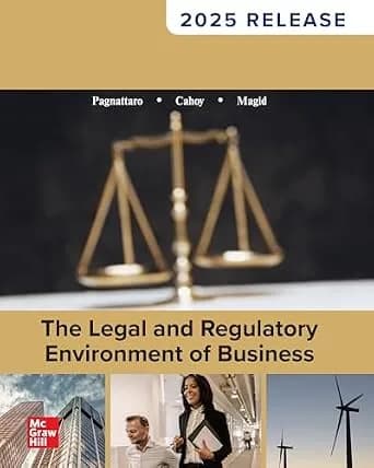 و دانلود نسخه کامل کتاب زبان اصلی The Legal and Regulatory Environment of Business PDF | دانلود کتاب خارجی