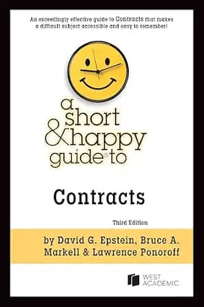و دانلود نسخه کامل کتاب زبان اصلی A Short & Happy Guide to Contracts (Short & Happy Guides) PDF | دانلود کتاب خارجی