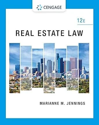 و دانلود نسخه کامل کتاب زبان اصلی Real Estate Law PDF | دانلود کتاب خارجی