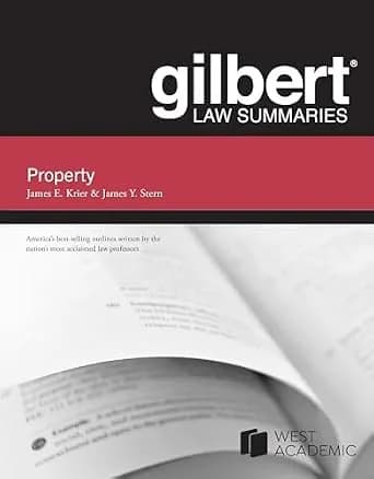 و دانلود نسخه کامل کتاب زبان اصلی Gilbert Law Summary on Property (Gilbert Law Summaries) PDF | دانلود کتاب خارجی