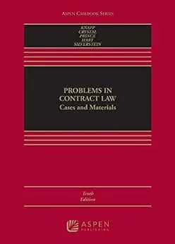 و دانلود نسخه کامل کتاب زبان اصلی Problems in Contract Law: Cases and Materials (Aspen Casebook Series) PDF | دانلود کتاب خارجی