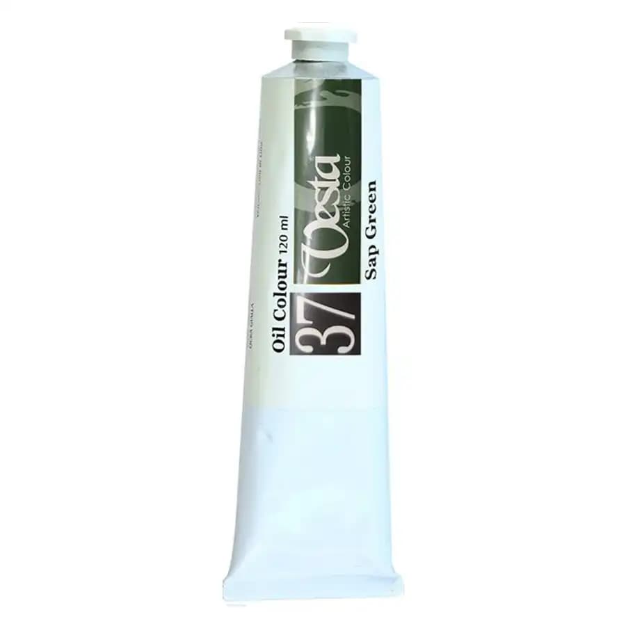 رنگ روغن وستا رنگ SAP GREEN کد 37 حجم 120 میلی لیتر