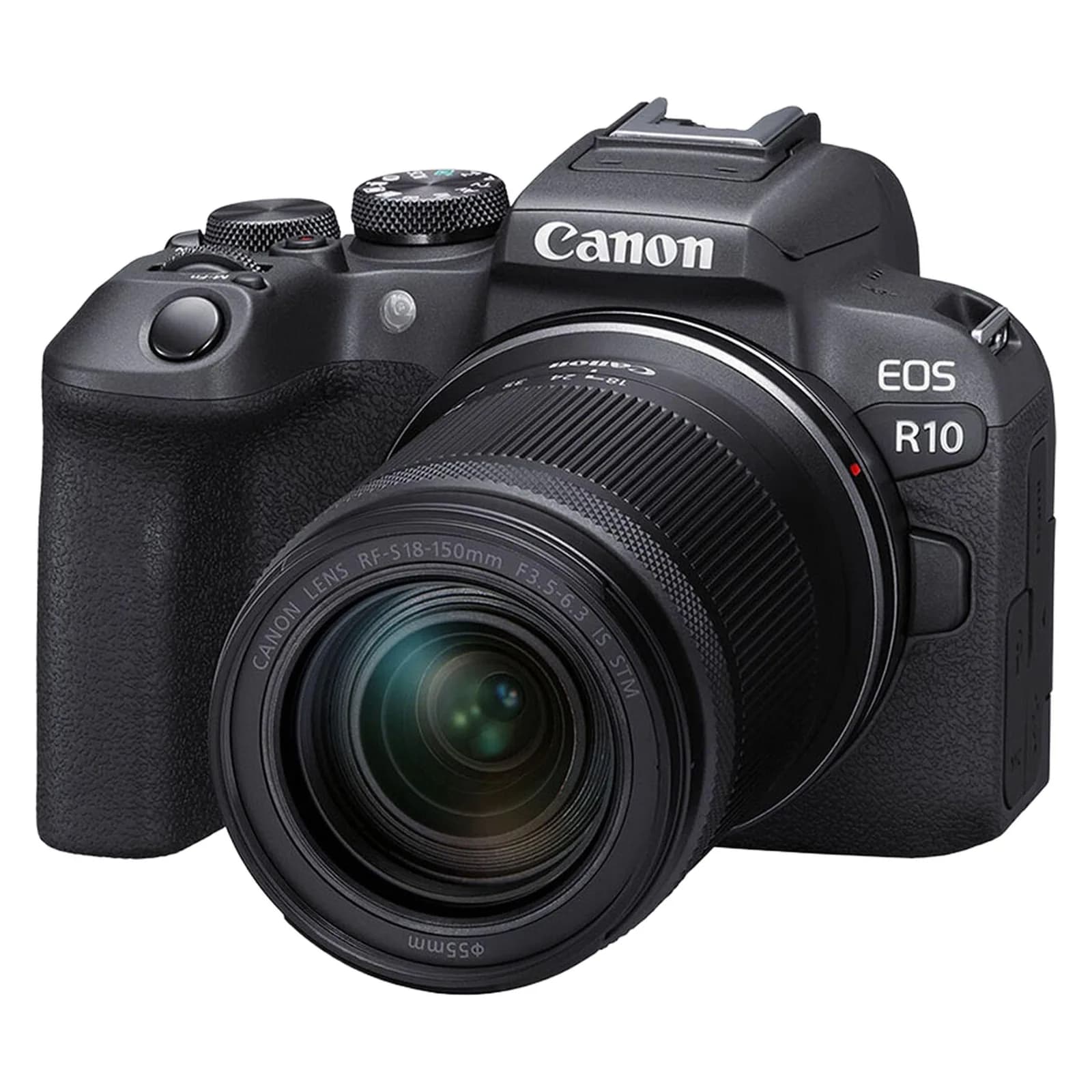 دوربین دیجیتال بدون آینه کانن مدل EOS R10 با لنز ۱۸ – ۱۵۰ میلی‌متر f/3.5 – f/6.3