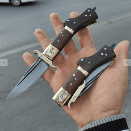 چاقو دنده ای مدل افغان سایز متوسط