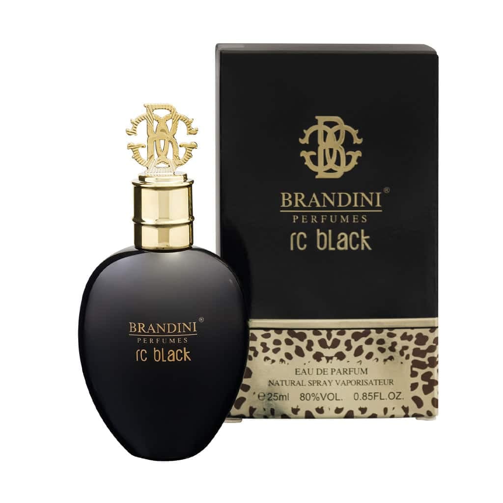 عطر جیبی زنانه برندینی مدل Rc Black حجم 25 میلی لیتر