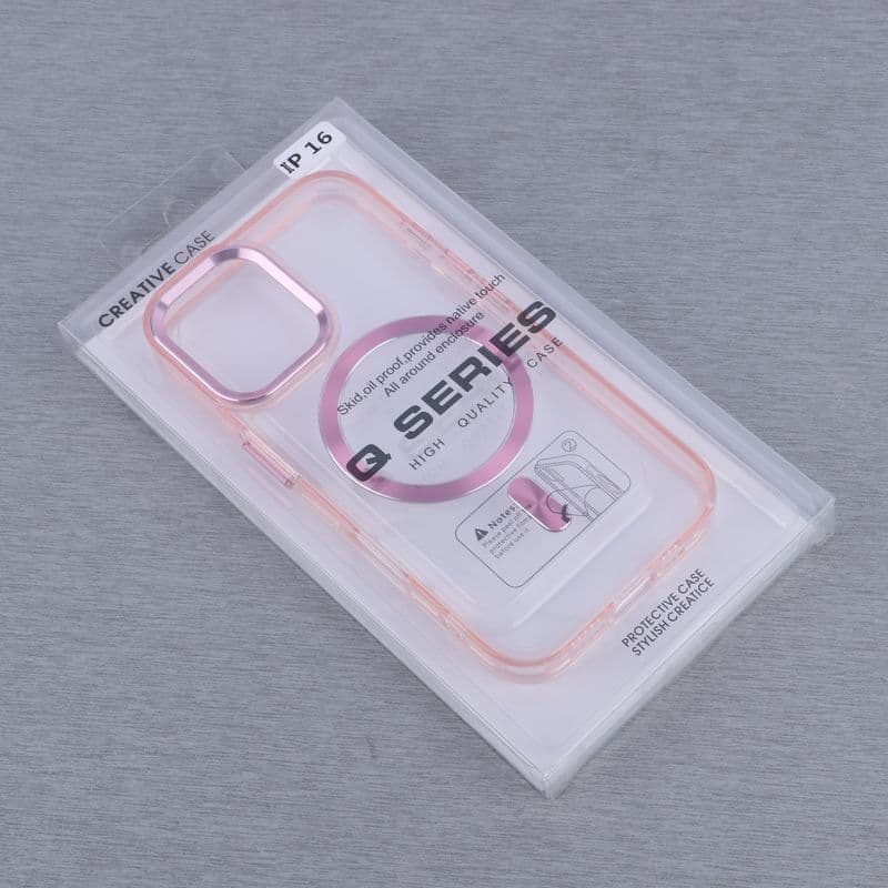 قاب ژله ای مگ سیف آیفون iPhone 16 دور محافظ لنز متال — تصویر ۱۰