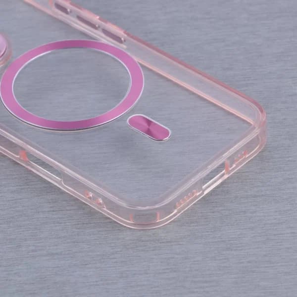 قاب ژله ای مگ سیف آیفون iPhone 16 دور محافظ لنز متال — تصویر ۶