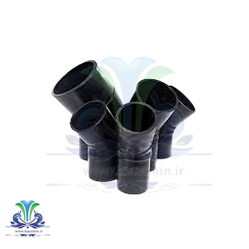 زانو 45 درجه جوشی فاضلابی