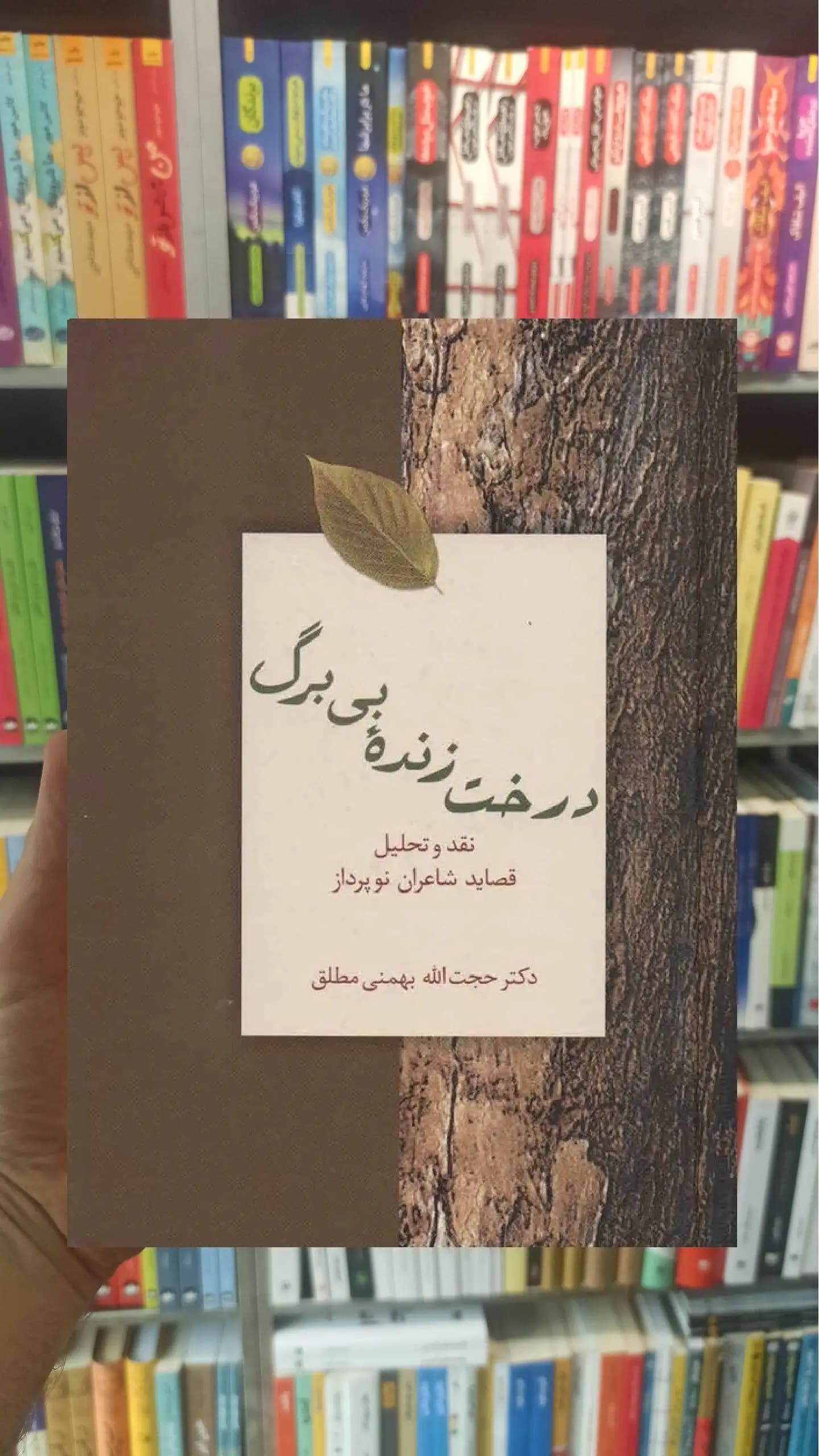 درخت زنده بی برگ بهمنی مطلق سخن