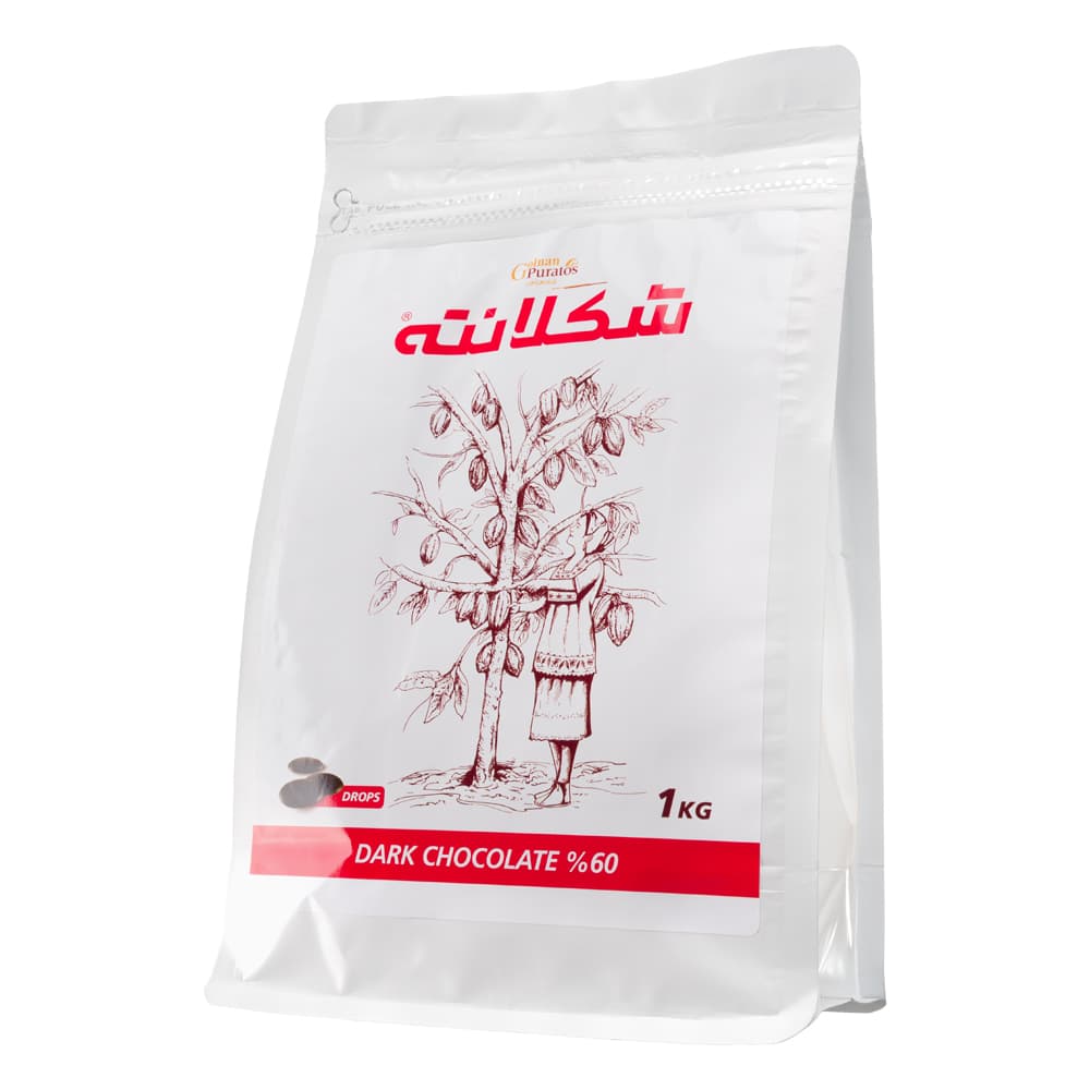 شکلانته 60٪ تلخ گلنان پوراتوس
