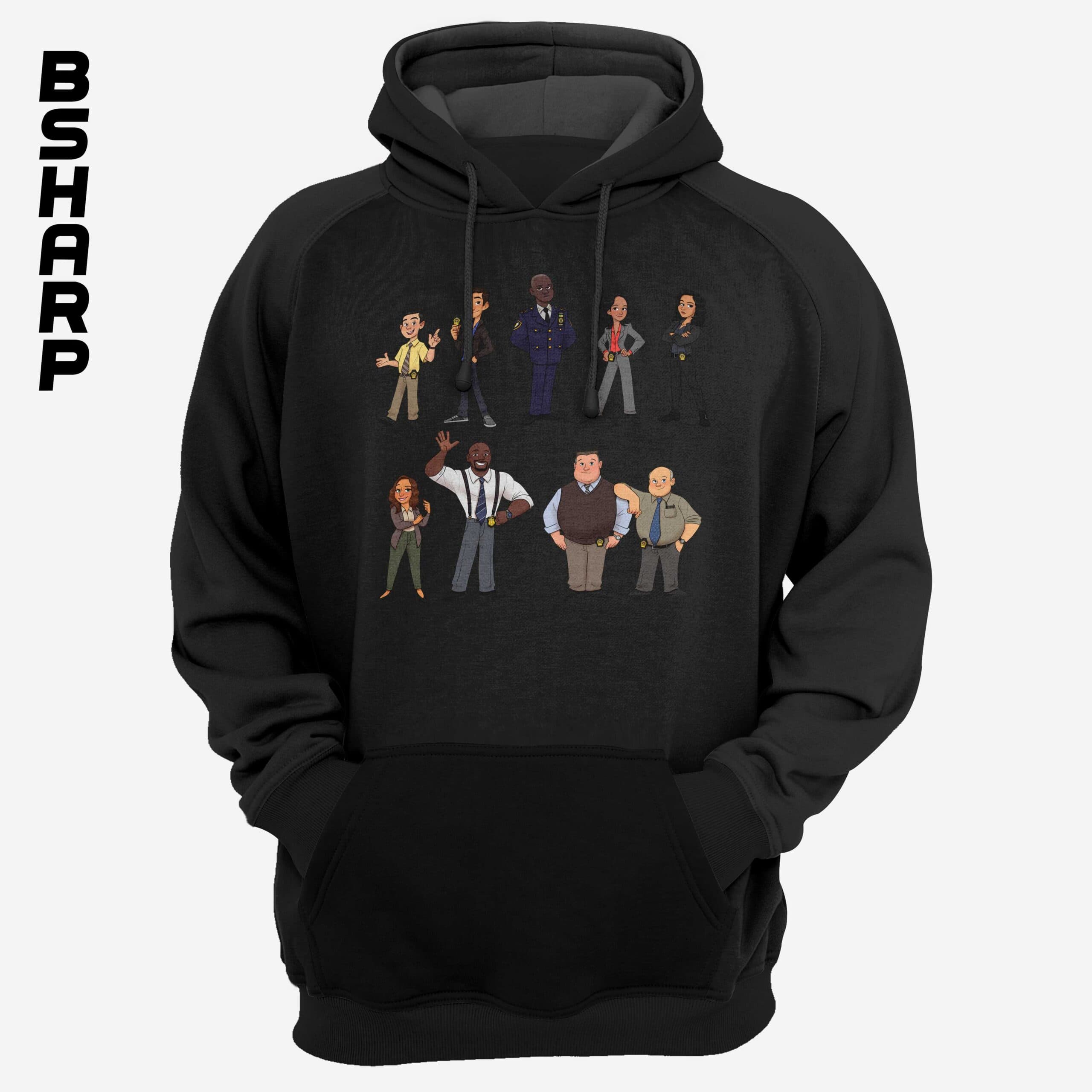 هودی Brooklyn Nine Nine طرح شخصیت ها 2