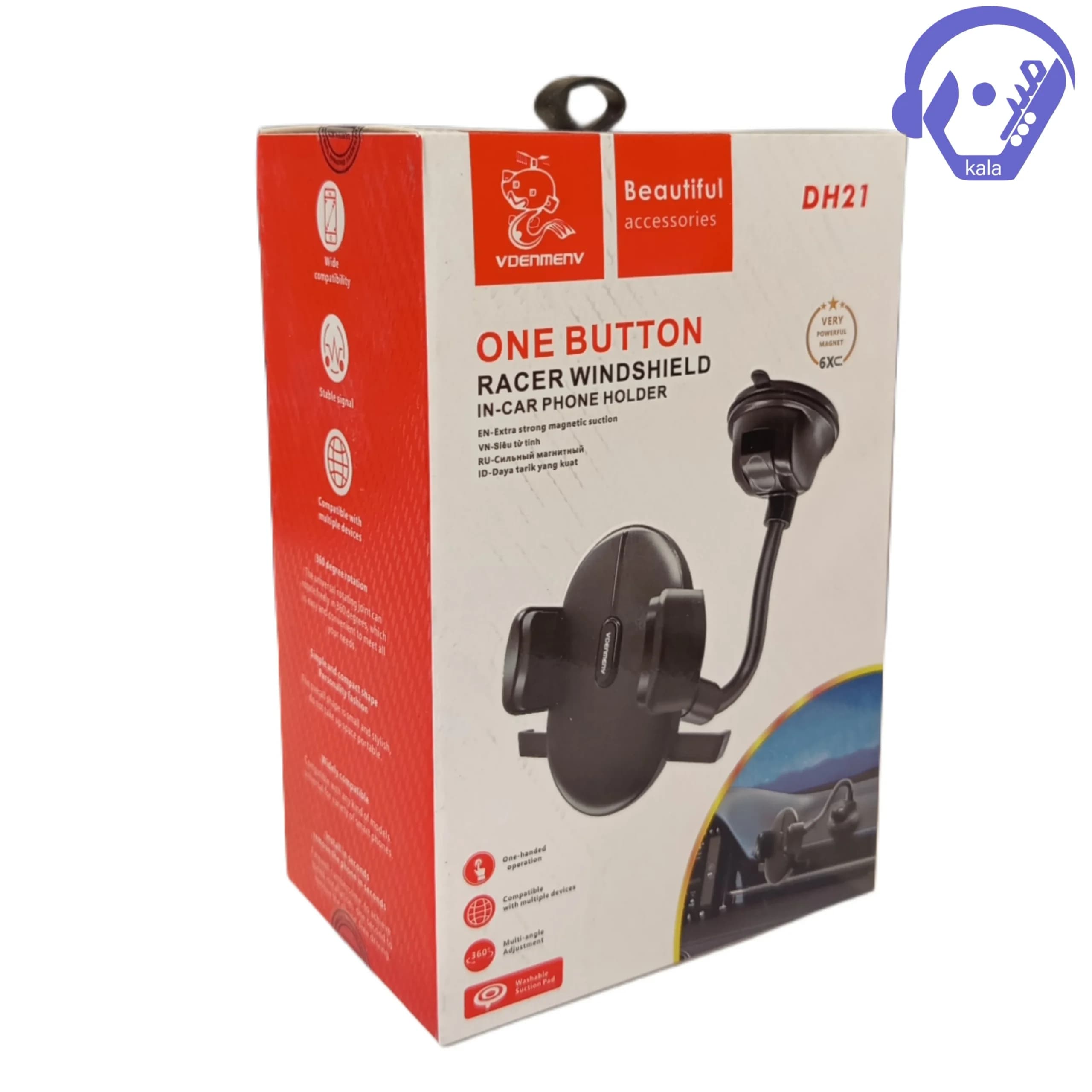 هولدر (نگهدارنده) موبایل خودرو دنمن (Denmen) مدل DH21