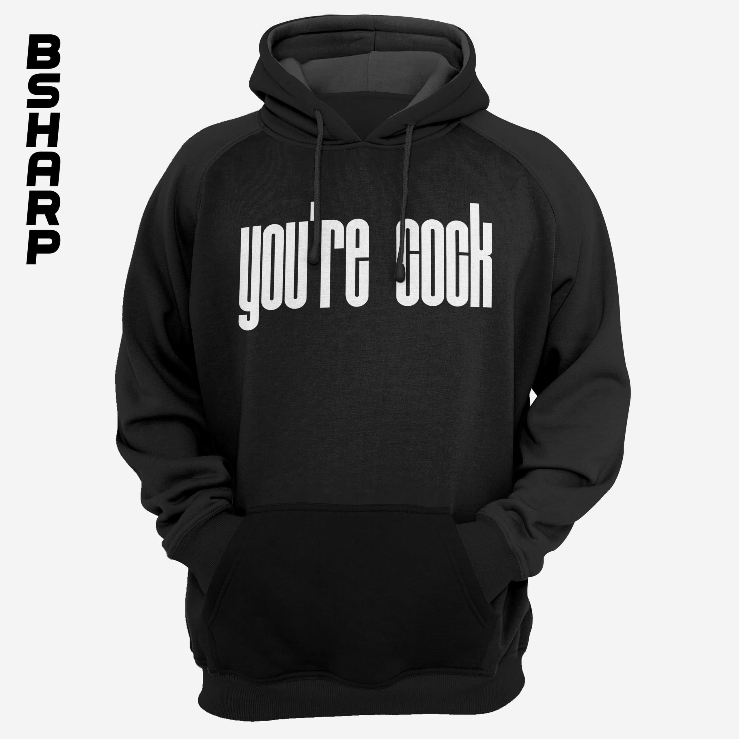 هودی After Life طرح You’re Cock