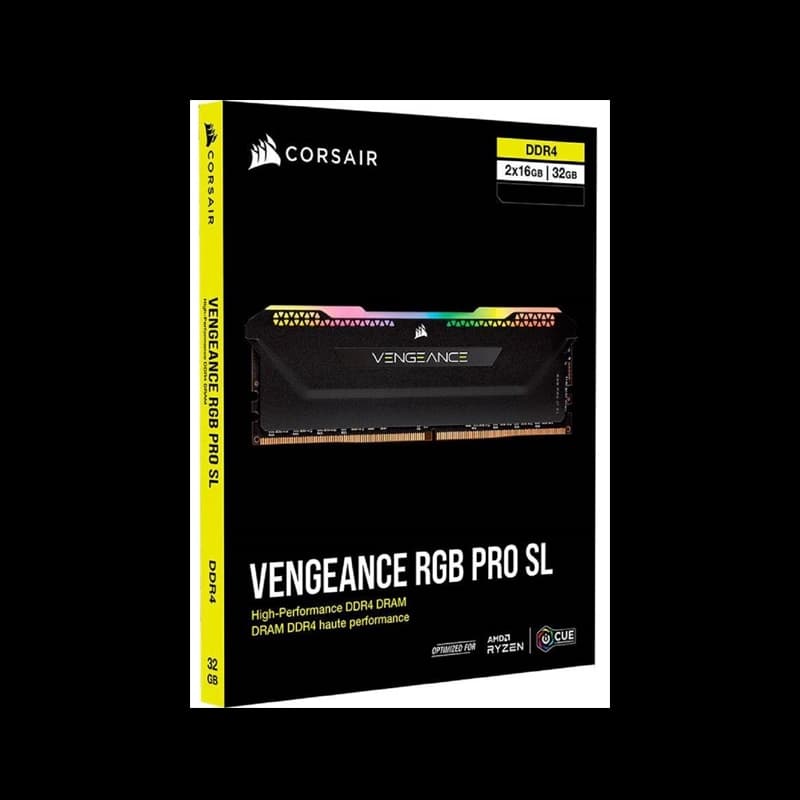 رم 16 گیگ Corsair Vengeance RGB Pro SL 3200Mhz Stock